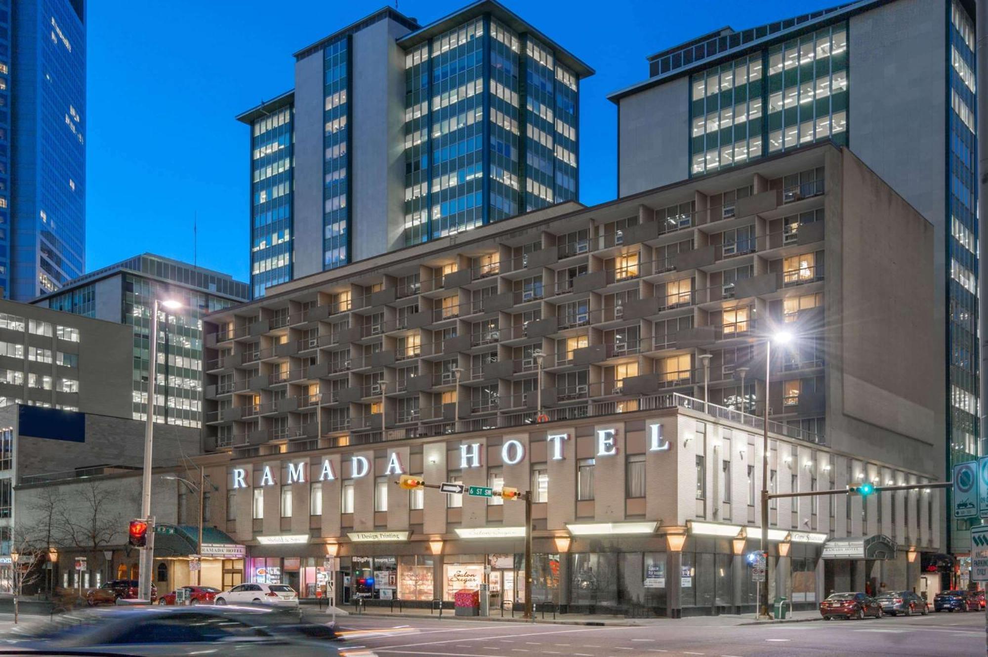 Hotel Ramada Plaza By Wyndham Calgary Downtown Exteriér fotografie
